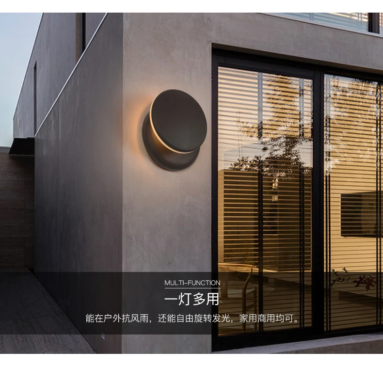 MB3563WH 2018 new products 360 degrees adjustable indoor mounted led corner wall lights