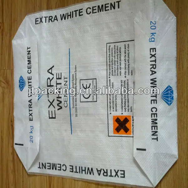block bottom valve bag cement back