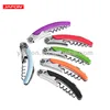 Stainless Steel Wine Bottle Opener Corkscrew With Soft TPR handle