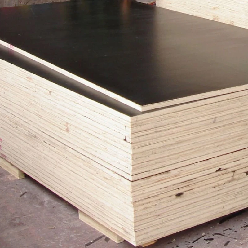 Black laminated plywood