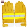buyers rescue rugged wear industrial safety foundry farmer china washable work anti flash golden hand gloves