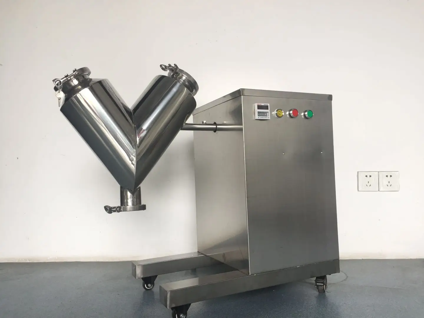 V Shape L Laboratory Mini Powder Mixing Machine Lab Dry Powder Mixer Buy Lab Powder Mixer