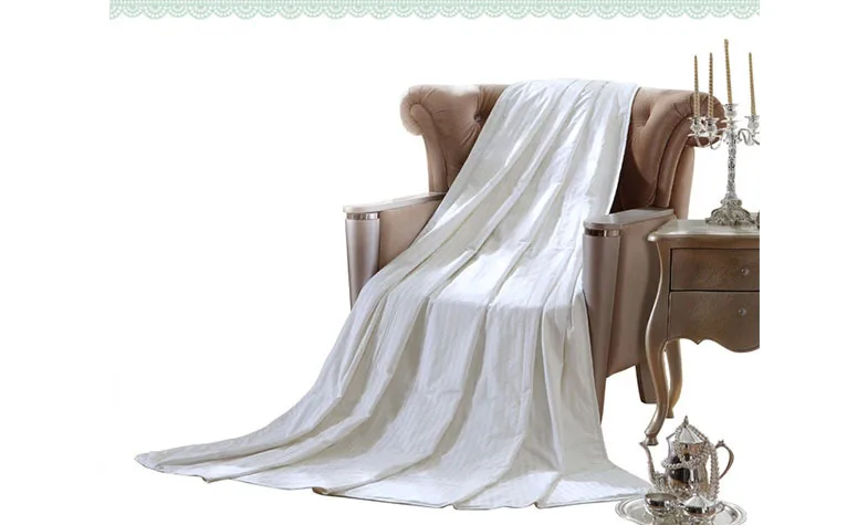 solid color summer thin polyester quilts for king size bed