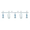 Surgical equipment ceiling ICU suspension bridge wet and dry separation