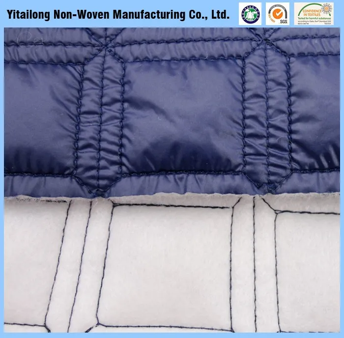 Breathable Soft Square Quilted Nylon Jacket Lining Fabric Buy Quilted