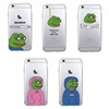 For iPhone 11 Pro 7 7Plus 6 6S 5 5S 8 8Plus X XS Max Pepe Memes Sad Frog Soft TPU Phone Case