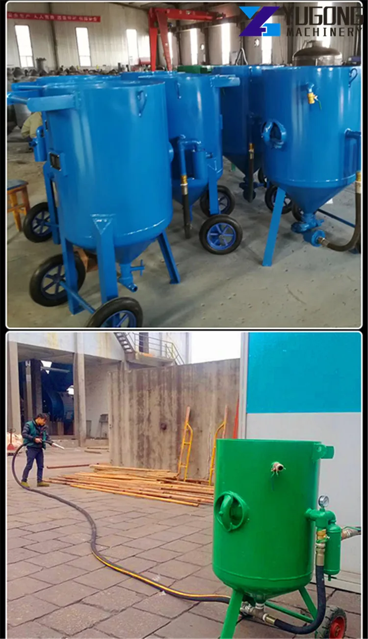 Mini Portable And Manual Sandblasting Machine/sandblaster/blasting Pot