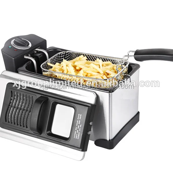 1500w 3l Oil Capacity Electric Deep Fryer With Thermostat Xj 10302