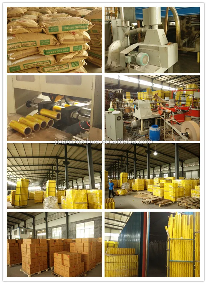 casting pvc film food wrapping cling wrap film rolls micron pvc