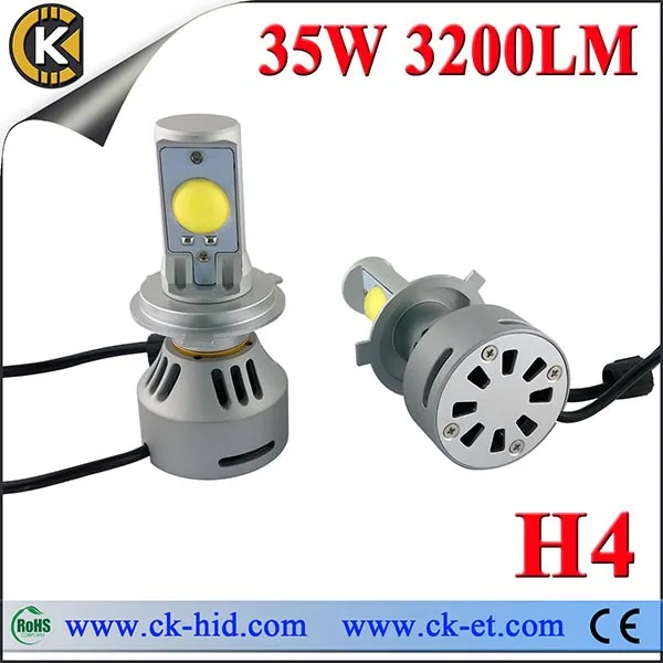 Hot sale! 2014 newest car h4 led headlight bulbs