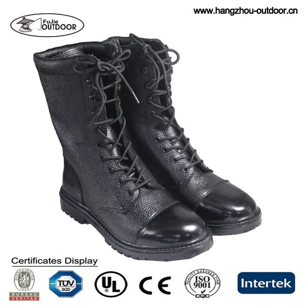 lace boots military style