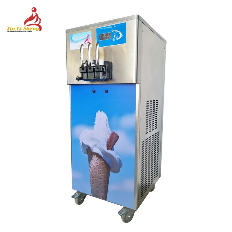 Continuous Dispensing Big Capacity 60 Liter 6 Flavor Commercial Frozen