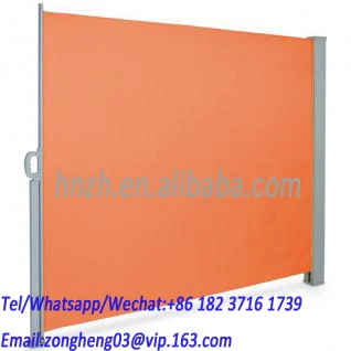 2017 Retractable Side Awning Dark Grey or Beige For Garden