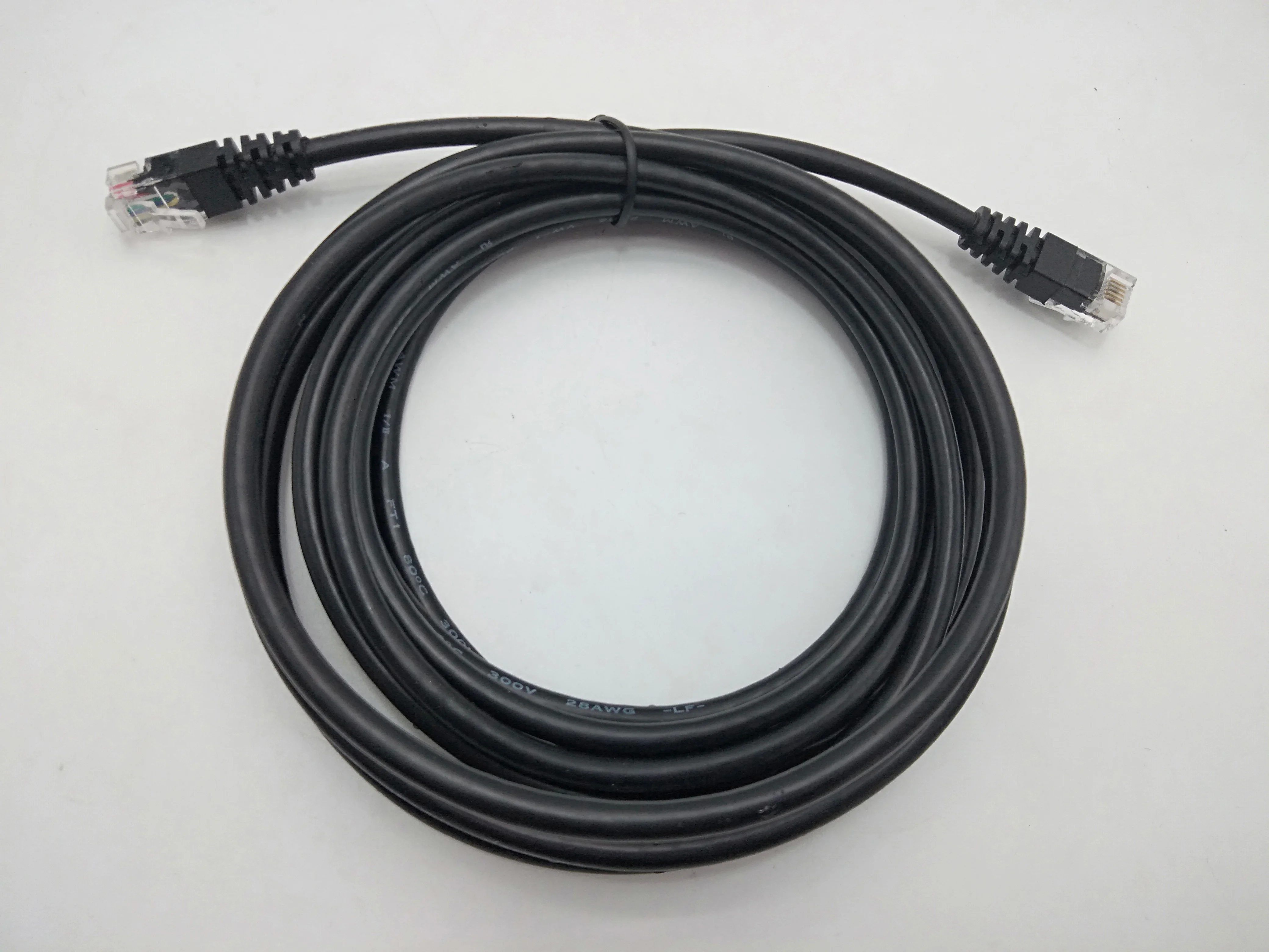RJ12 RJ11 6P6C 6-PIN FEMALE to RJ45 CAT5 ETHERNET 8P8C 8PIN MALE NETWORK ADAPTER