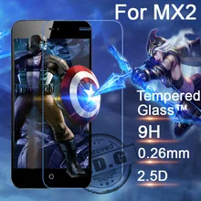 0.26mm 9H Explosion Proof Anti scratch LCD Tempered Glass Film For Meizu MX2 MX3 MX4 MX4 Pro M2 Mini Screen Protector Film