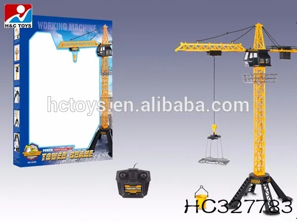 plastic toy crane