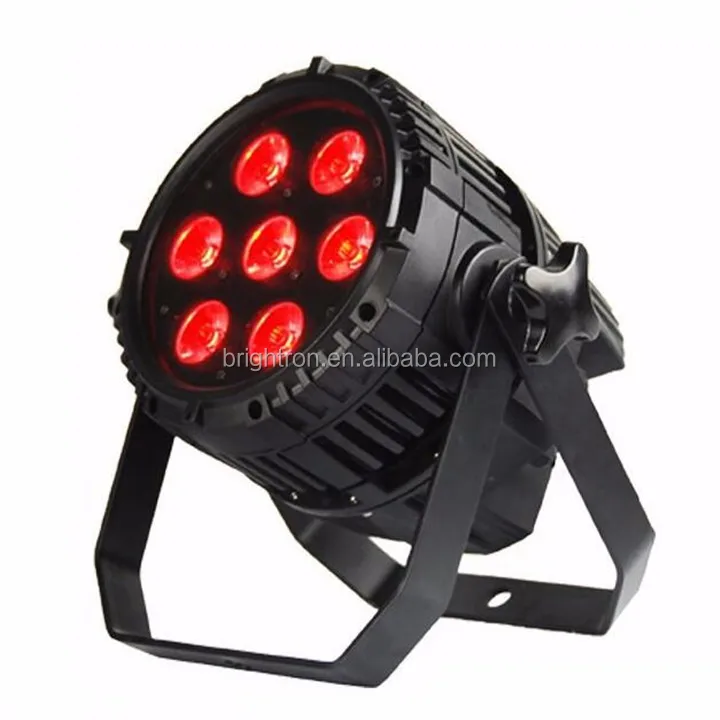 Hot Led Disco Light Dmx Mini Waterproof 7*18w 6 In 1 Led Par Light Led
