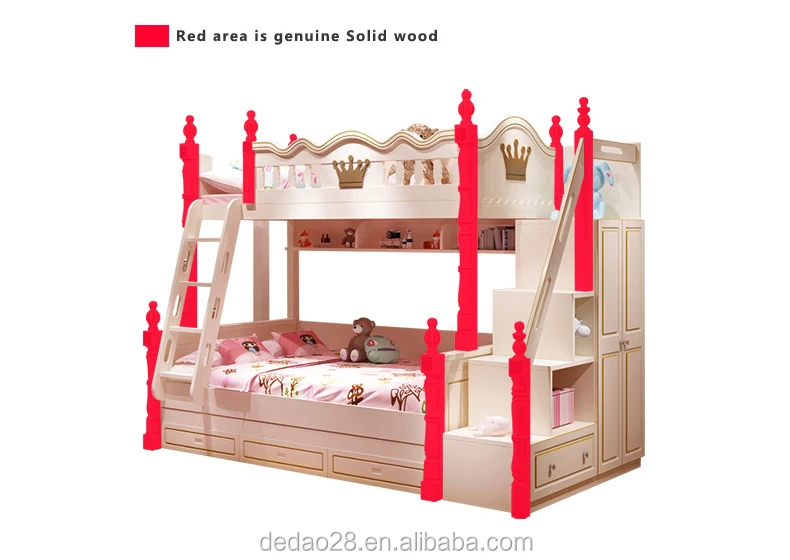 New Children Tatami Mat Bed Children Bed Design Hot Sale Wooden Bunk
