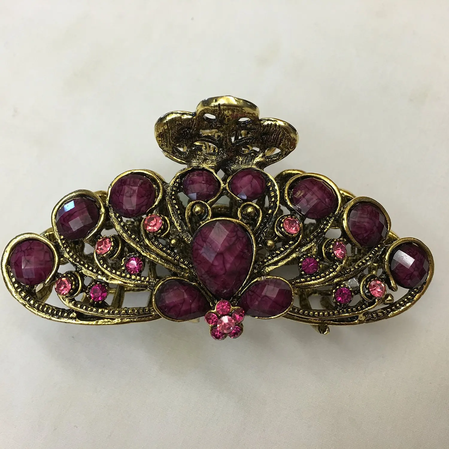 Buy Gorgeous Vintage Jewelry Crystal Rhinestone Flower Design