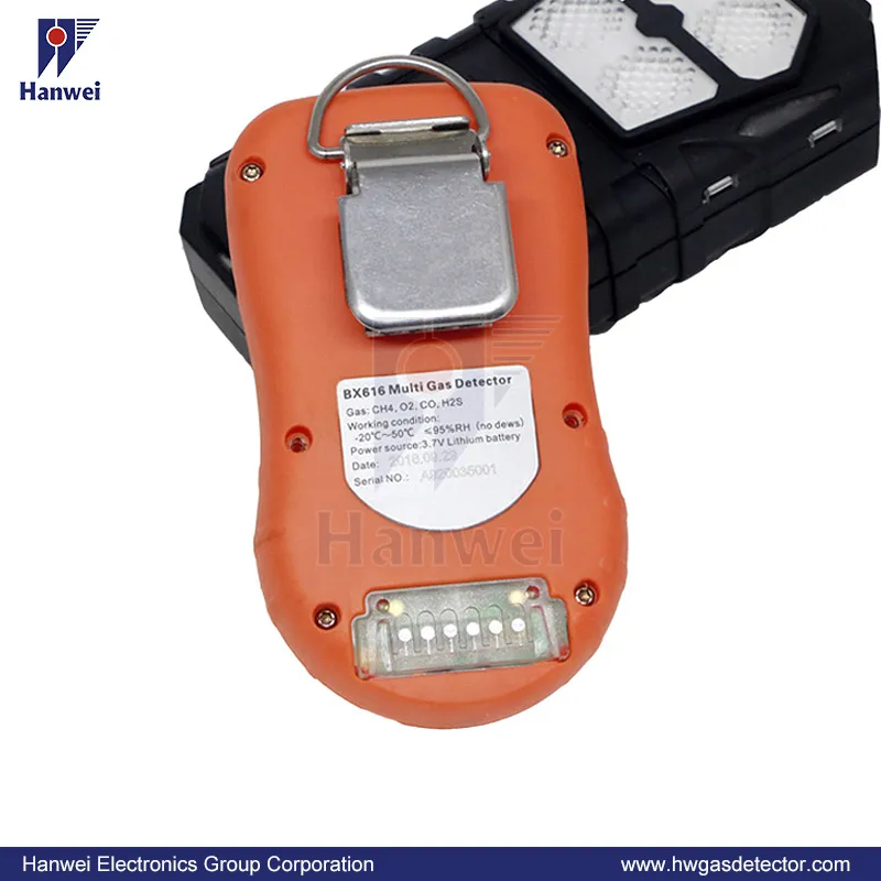 Hanwei Bx616 Lel,Co,H2s,O2 4 Gas Portable Multi Gas Detector With Atex Buy 4 Gas Detector,Lel