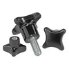 cheap Lobe Knobs with stud insert