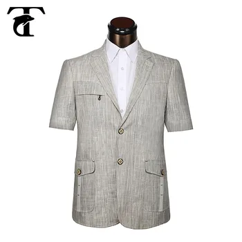 half coat pant Suit Brand Coat Safari Suit Men Pant Top Half Sleeve half coat pant Suit Brand Coat Safari Suit Men Pant Top Half Sleeve