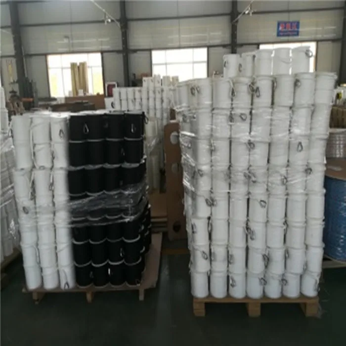 wholesale price hollow brarid polyethylene with bungee cord inside rope