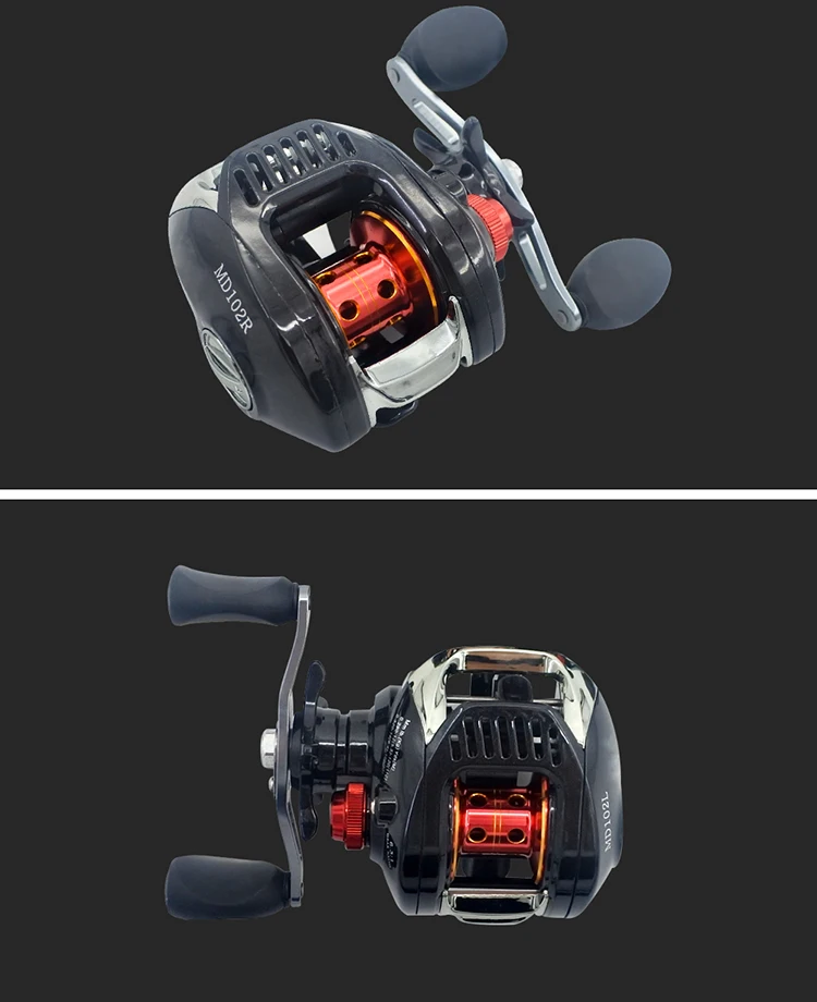 Honorea Fishing Bait Casting Reels Spool Caster Rod And Low Profile