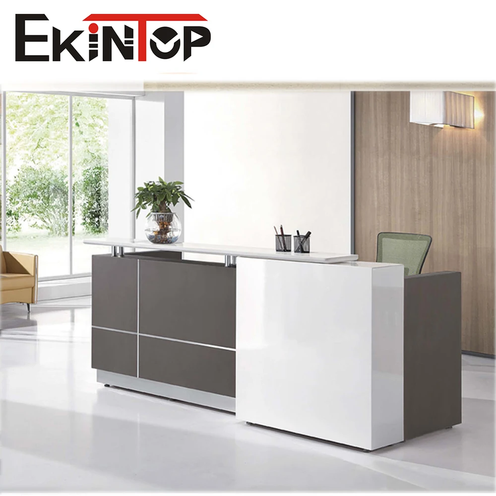 Ekintop Modern Office Reception Desk Portable Counter Table Design Product
