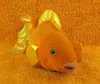 new lovely plush orange fish/ Cute fish plush cartoon fish for kids
