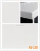 Artificial Salon Countertop Solid Surface AS-128 Pure White Quartz Stone Slabs