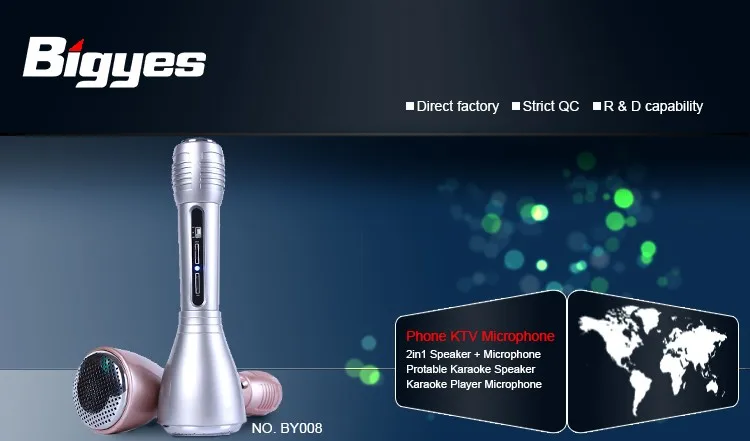 Bigyes high quality outdoor powerful music multimedia bluetooth speaker