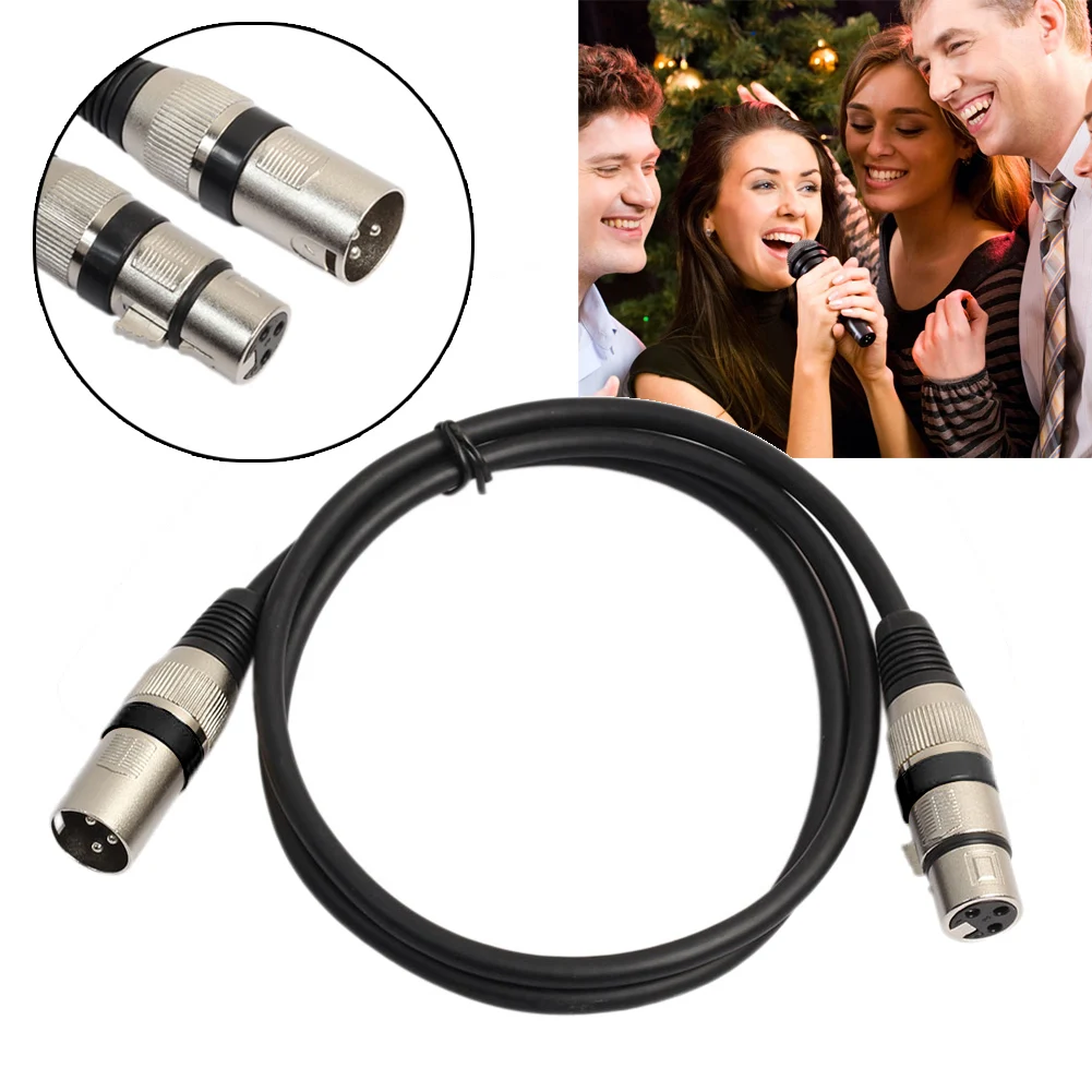 5m/10m/15m/20m Xlr 3 Pin Male Mic Cable Two Core Screened Cable Male To