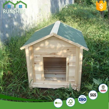 insulated wooden dog house