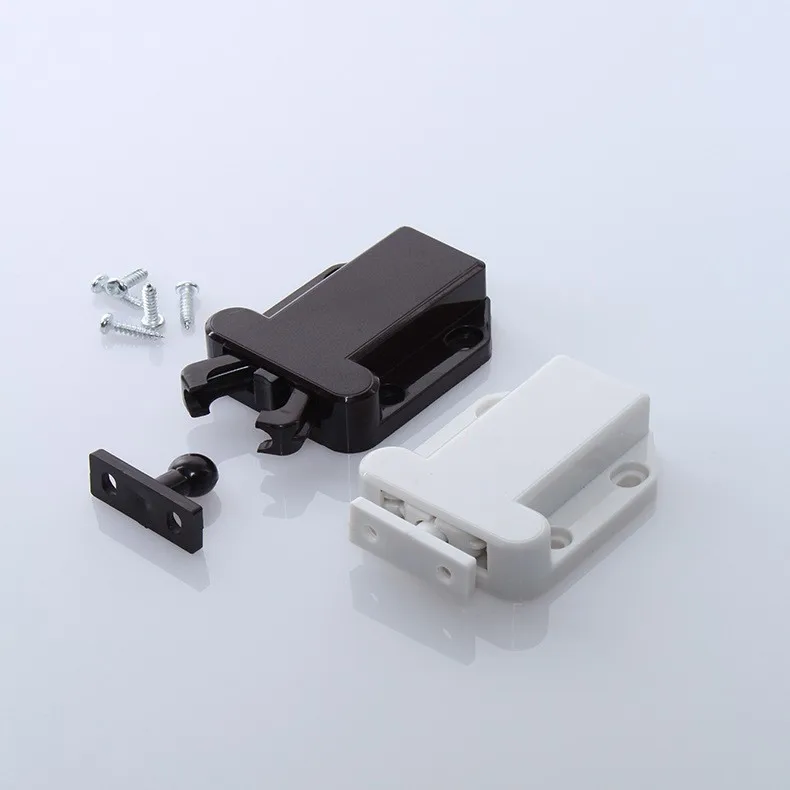 Oc4702 Black Plastic Catches Cupboard Door Openers Buy