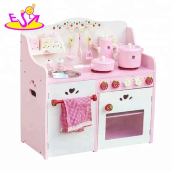 childrens wooden play kitchen