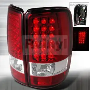 Chevrolet Tahoe Tail Lights Find Get Quotations Chevrolet Tahoe 2000 2001 2002 2003 2004 2005 2006 Led Tail Lights Red