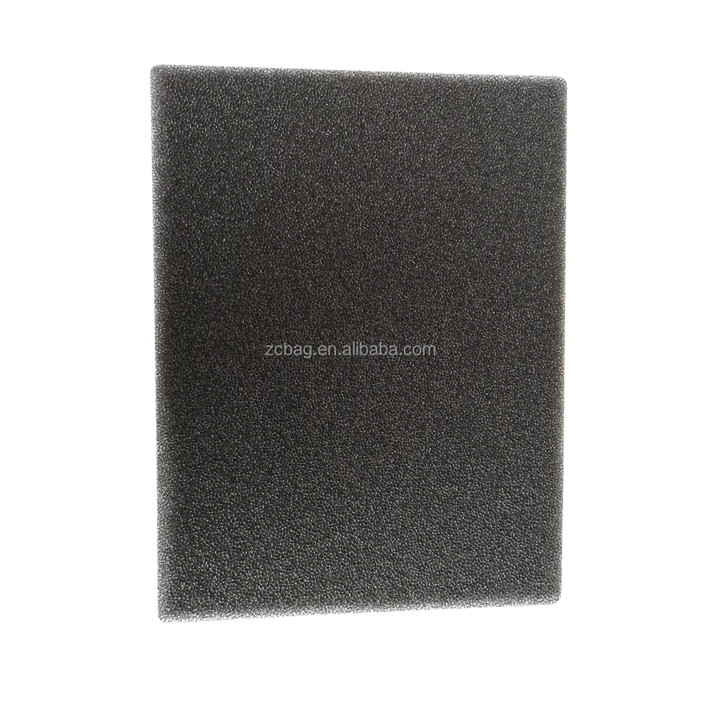 40 Ppi Black Flexible Reticulated Acoustically Transparent Polyurethane