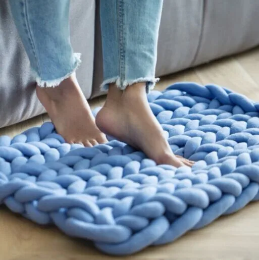 Wholesale 2cm Super Chunky Cotton Yarn Arm Knitting Chunky Knit Yarn