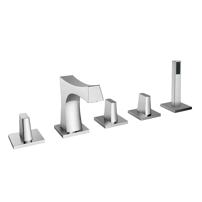 Bathroom Shower Parts Names 5 Holes Bath Faucet Buy Bath Faucet