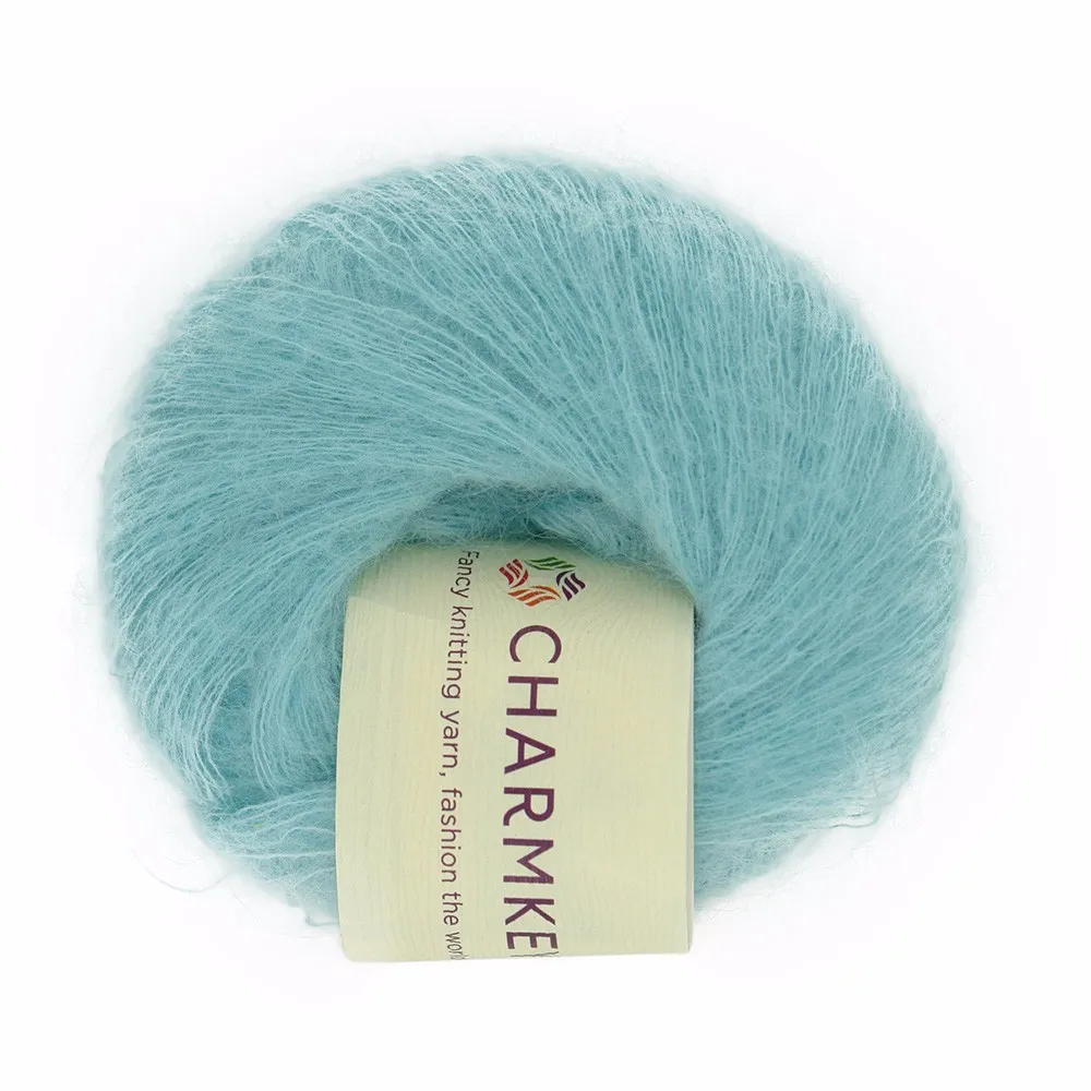 Charmkey Blended Nylon Mohair Acrylic Yarn Mohair Yarn For Hand