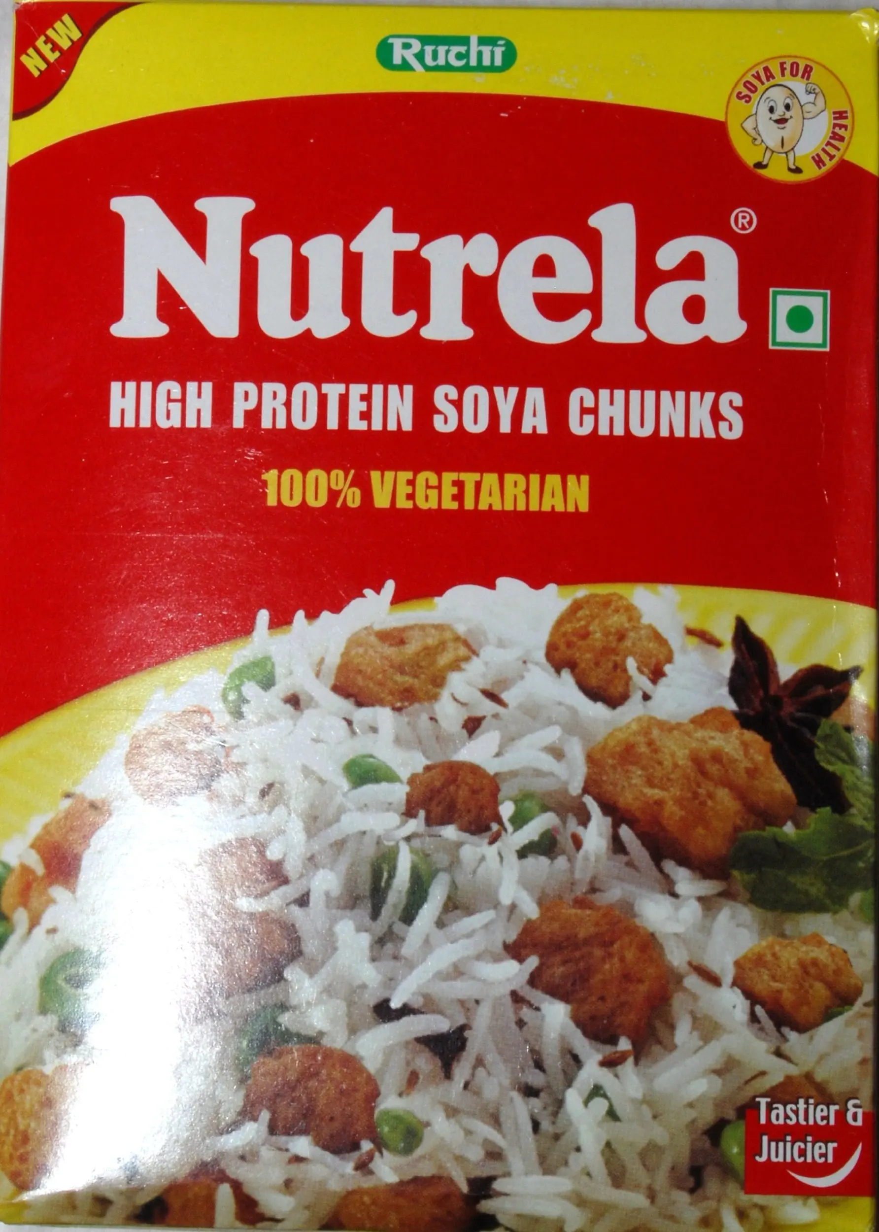 Nutrela High Protein Soya Chunks by Ruchi