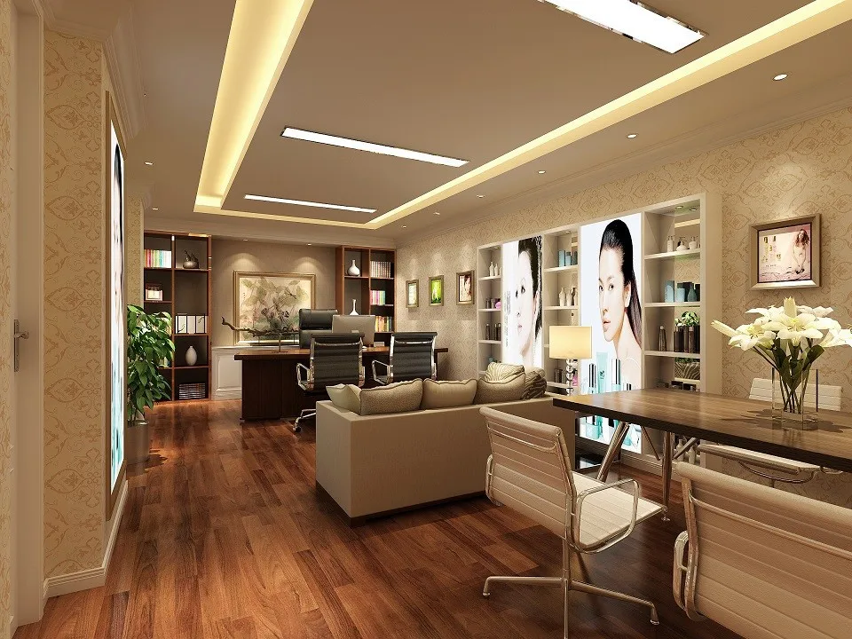 Salone di bellezza interior design progettazione architettonica id ... Salon interiors tende di lusso
