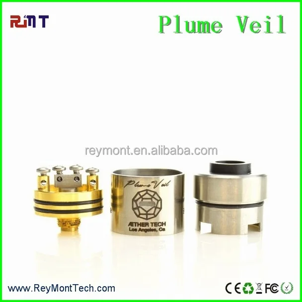 ali baba hot sell 1:1 clone airflow adjustable plume veil rda vs