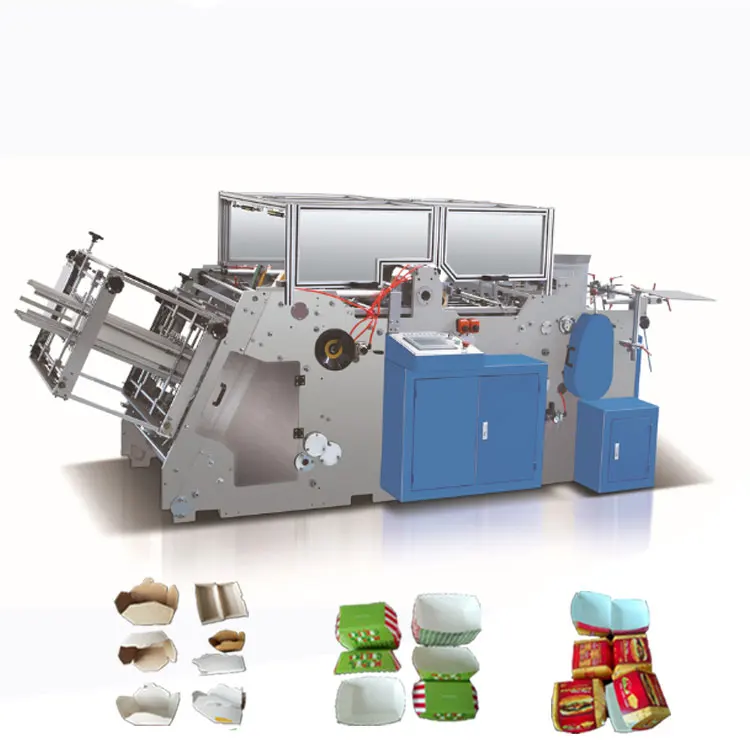 High Quality China Manufacturer Paper Food Box Making Machines Buy