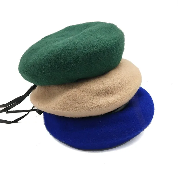 Wholesale Army Hat Custom Men Beret 100 