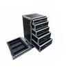 RK Drawer Flight Road Case With Caster Wheels 4 Drawers & Front Cover
