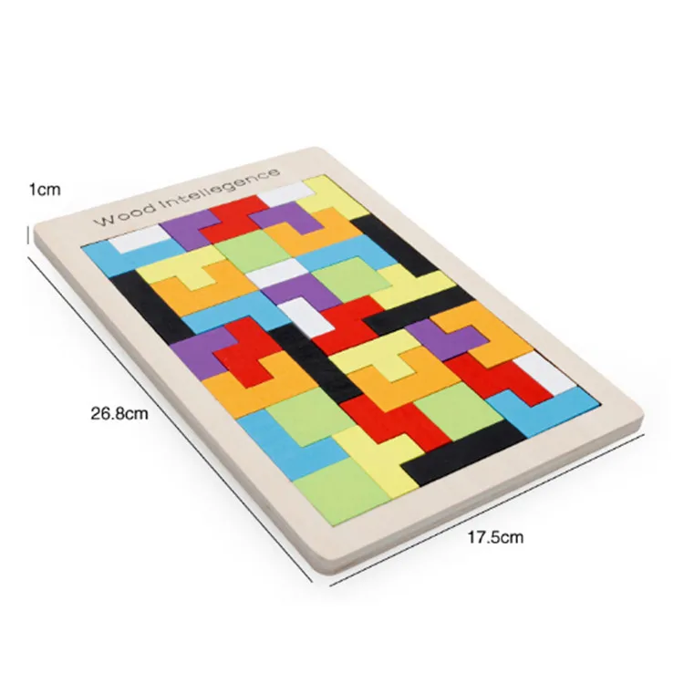 2018 hot selling large wooden jigsaw puzzle for baby