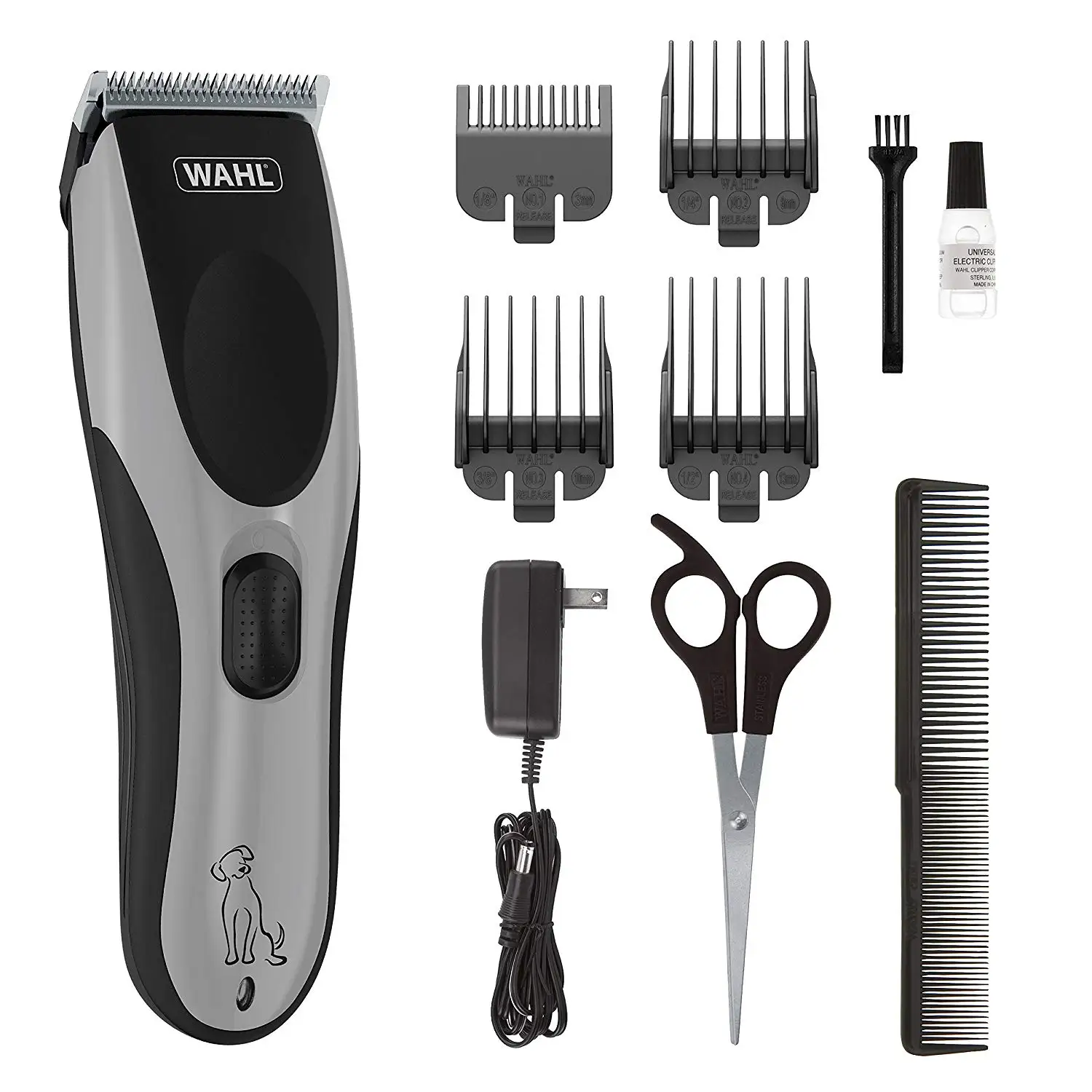 lithium ion rechargeable deluxe pro series pet clipper