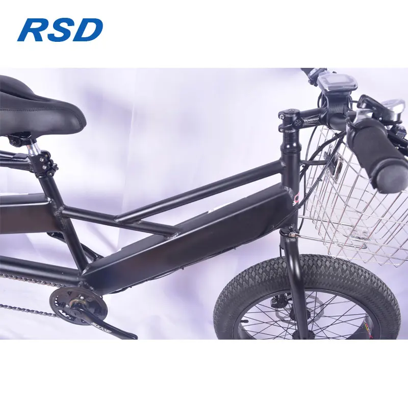 The Best Selling In Qatar 48v 800w Two Person Big Wheel Bike Chopper